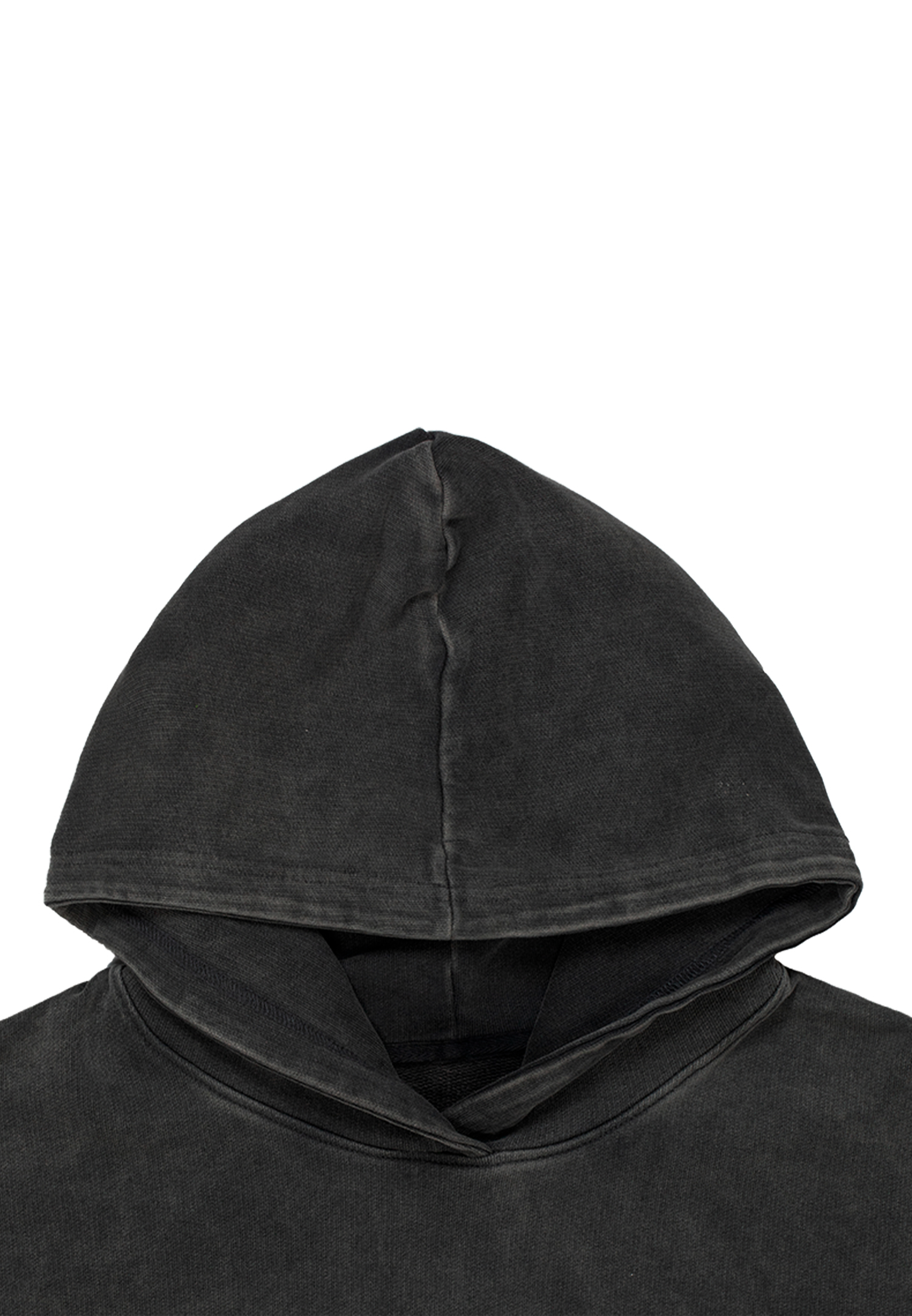 63°109 Extra Heavy Hoodie, Black Acid