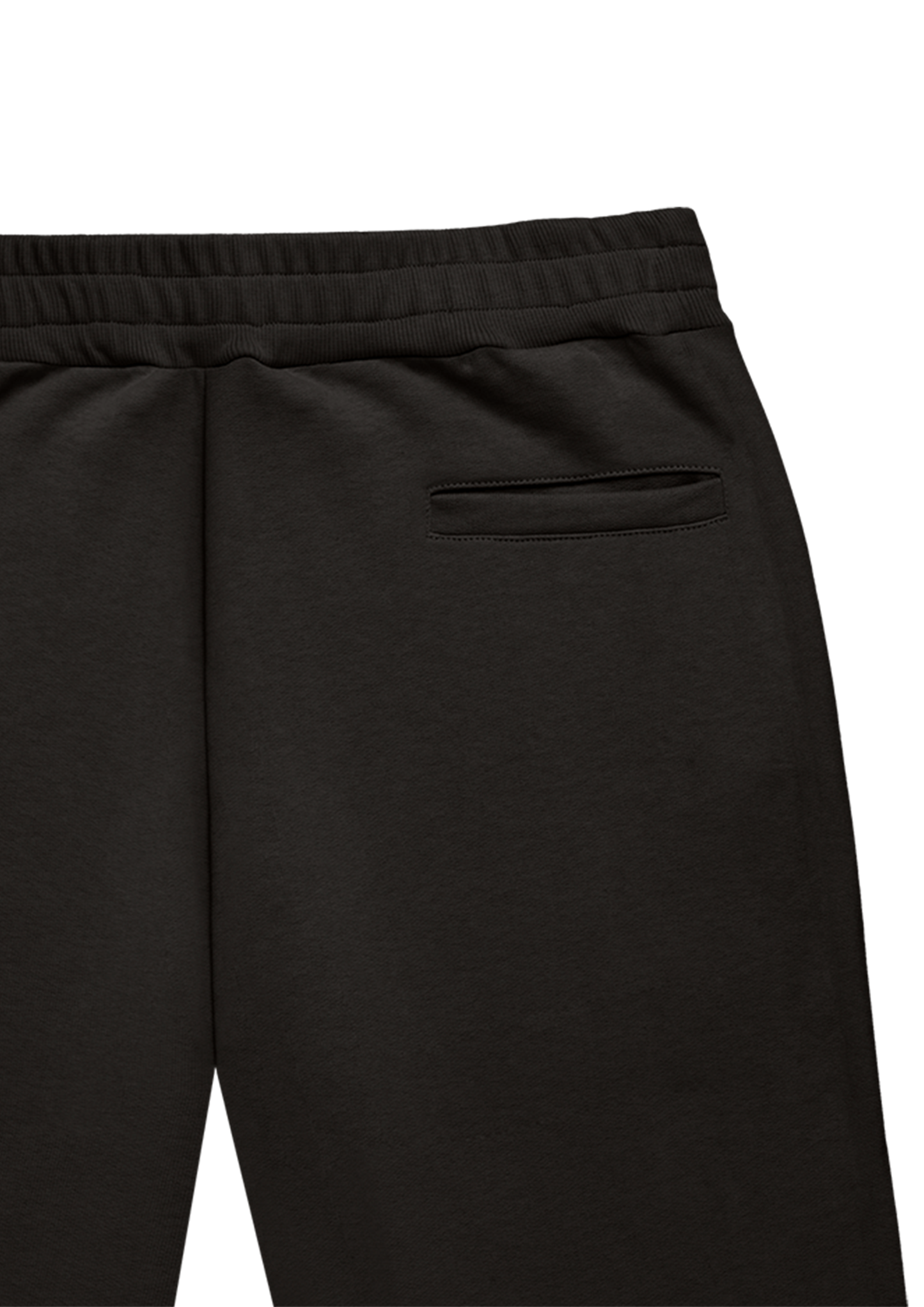 65°120 Zip Straight Joggers, Black Reflector